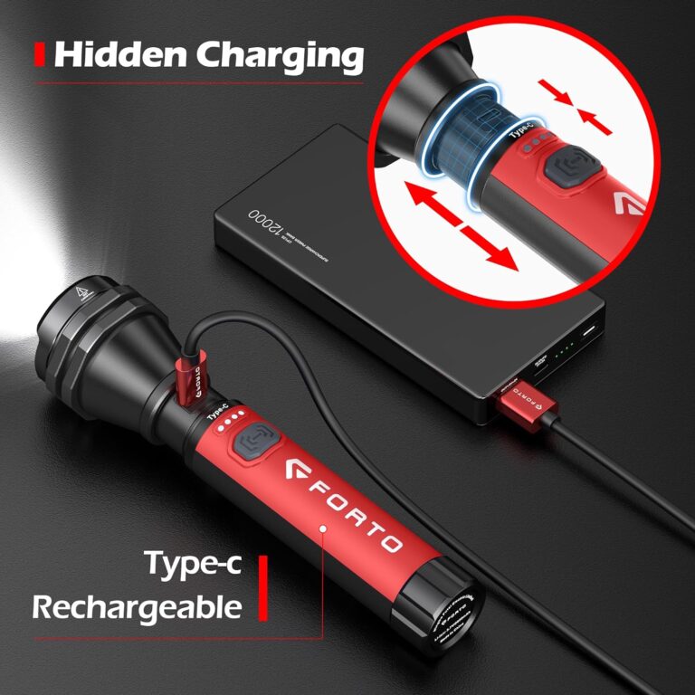 FORTO Rechargeable Flashlight Review
