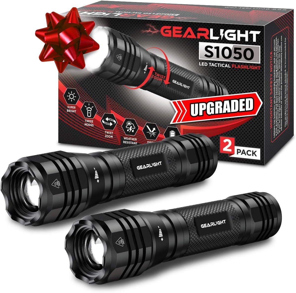 GearLight S1050 LED Flashlight Review