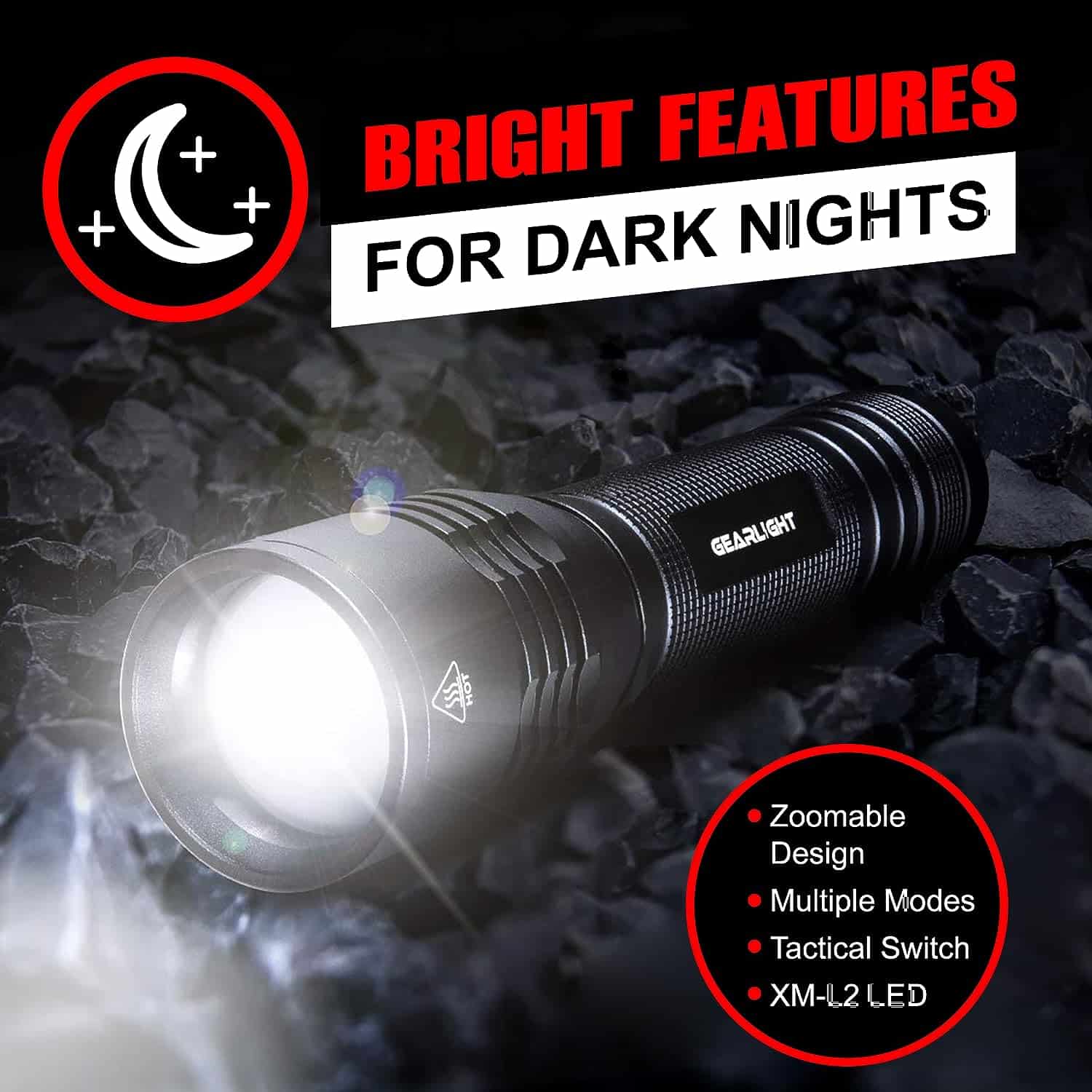 GearLight S2000 LED Flashlight High Lumens Review
