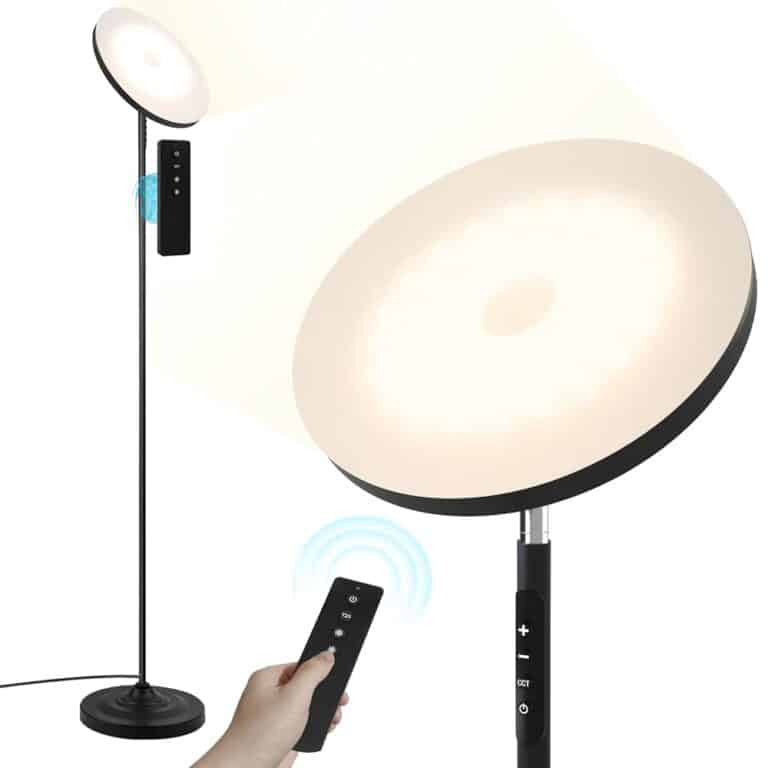 Hanaking Upgraded Floor Lamp: Super Bright & Adjustable