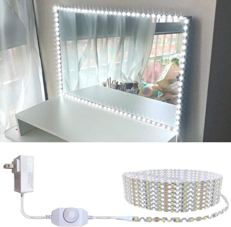 LED Vanity Mirror Lights Kit - 13ft/4M - Bendable Strip Light Set
