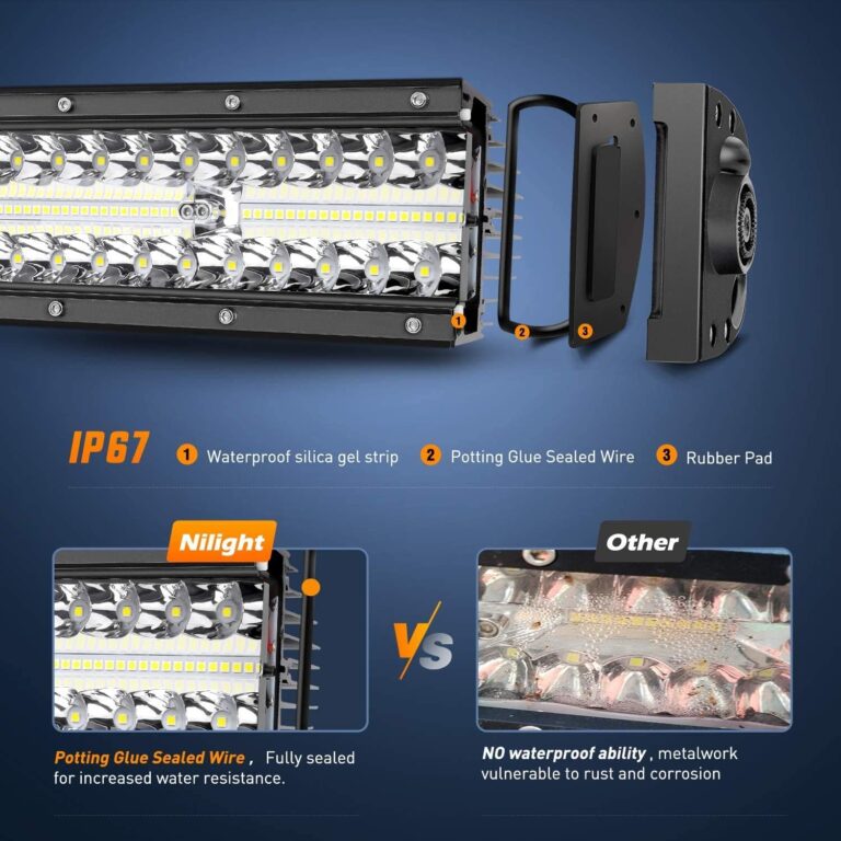 Nilight – ZH003 20Inch 126W Spot Flood Combo Led Light Bar Review