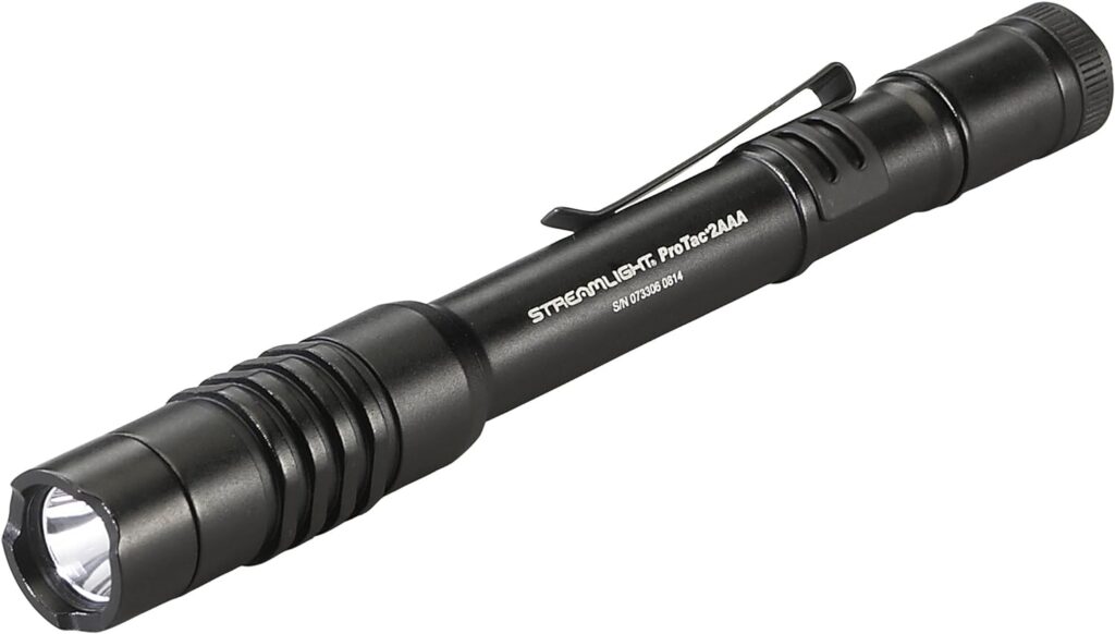 Streamlight 88054 ProTac HL USB 1000-Lumen Multi-Fuel USB Rechargeable Professional Tactical Flashlight with 120V AC/12-Volt DC Charger, and Holster, Black, Clear Retail Packaging