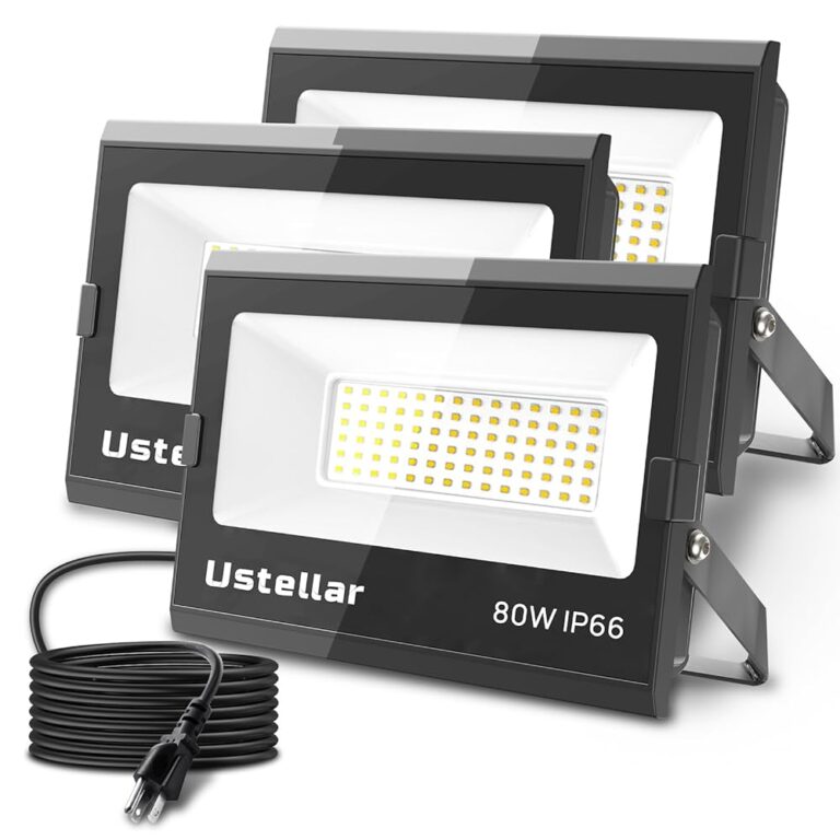 Ustellar Outdoor Flood Lights 3-Pack