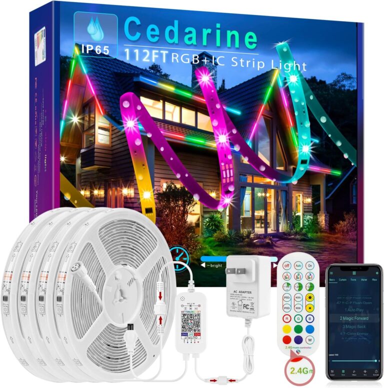 105FT RGB+IC Outdoor Led Strip Lights Review