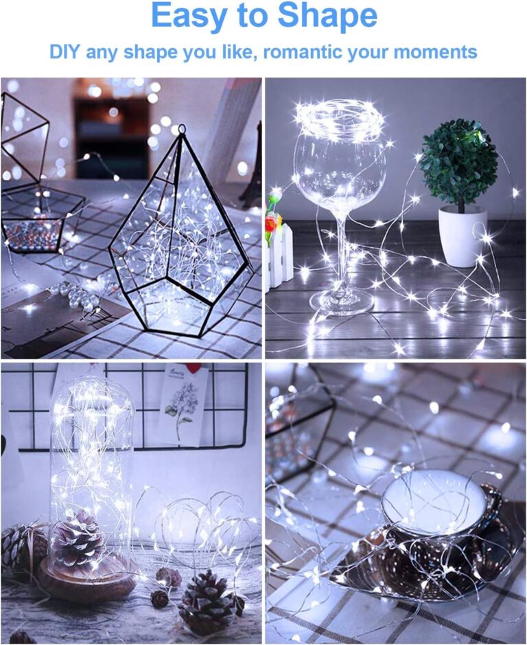 20 Pack Fairy Lights Battery Operated 3.3ft 20 LED Mini String Lights Review