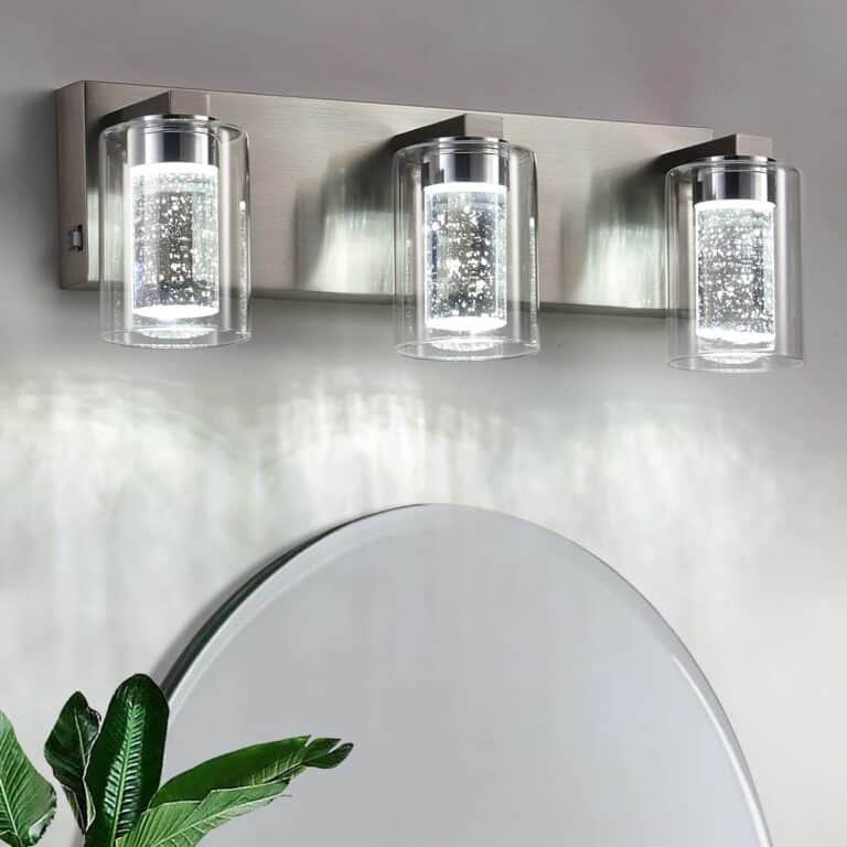 3 Light Brushed Nickel Bathroom Vanity Light Review