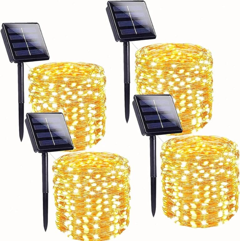 4Pack Solar String Lights Review