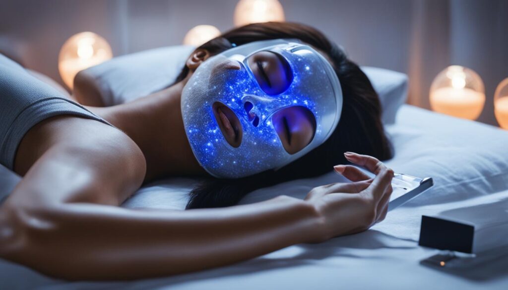 LED Face Mask Usage in Skincare Routine