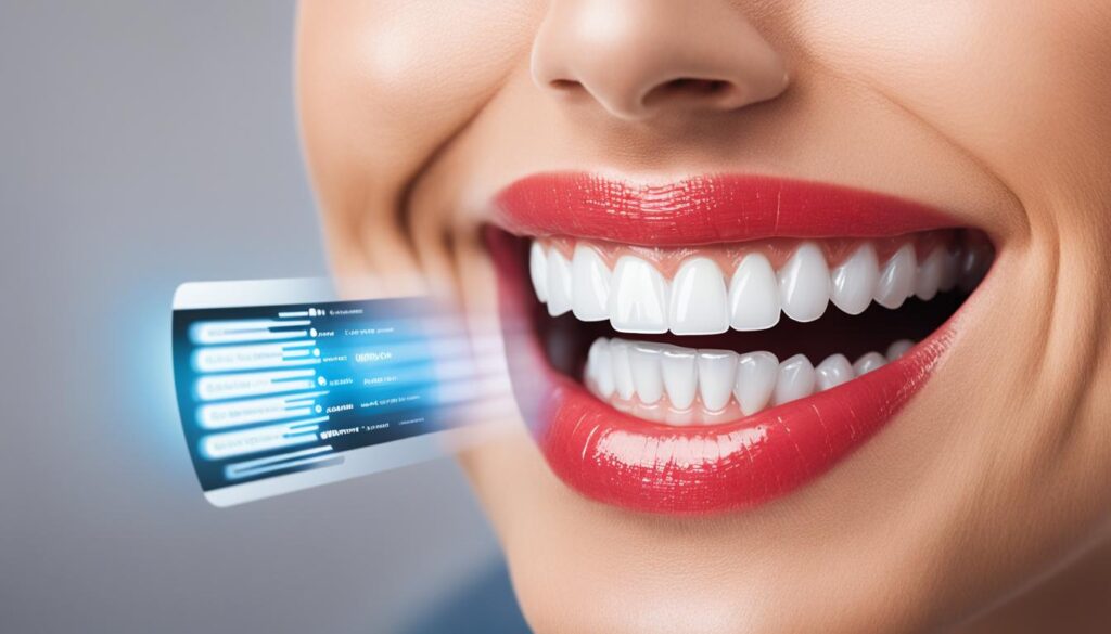 LED light for teeth whitening