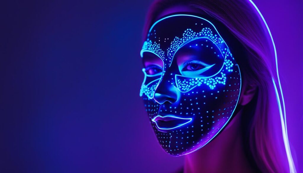 Led Face Mask Illuminating Skin