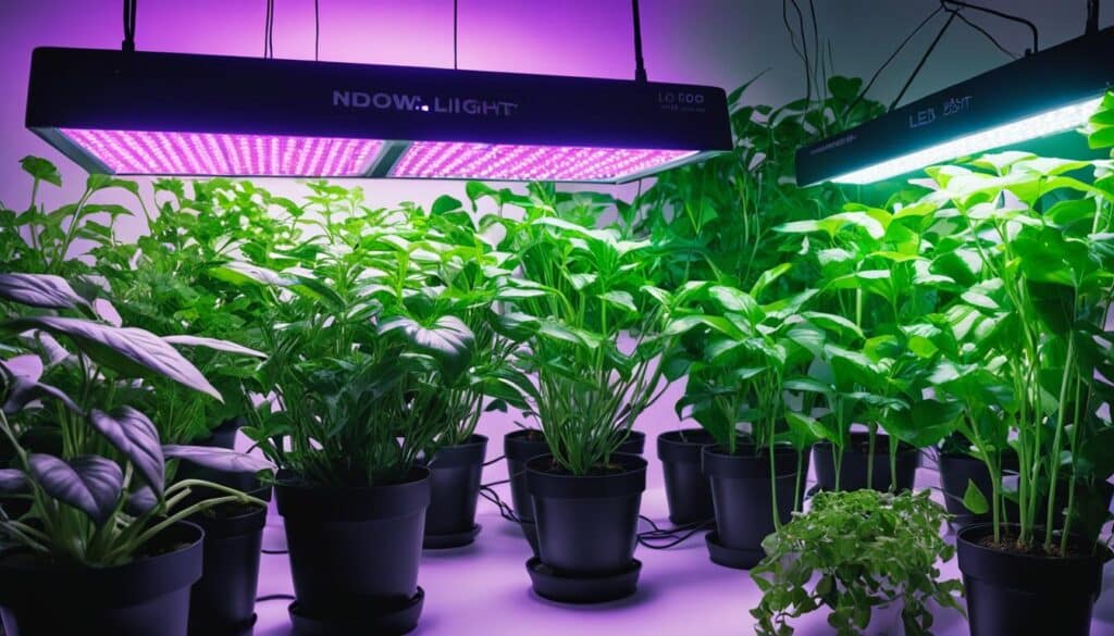 Maximizing plant yield with LED lights