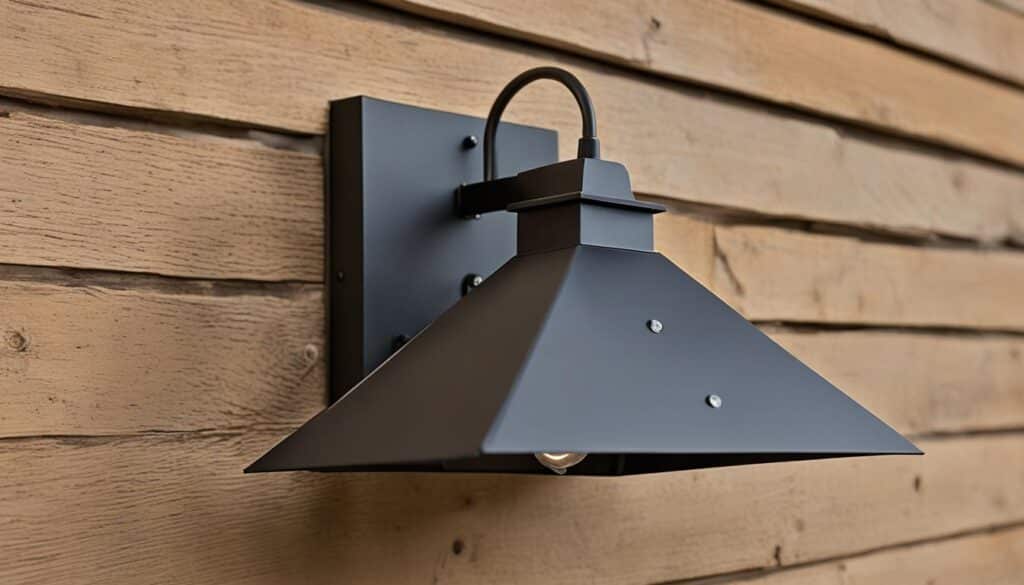 Mounting outdoor wall light fixtures