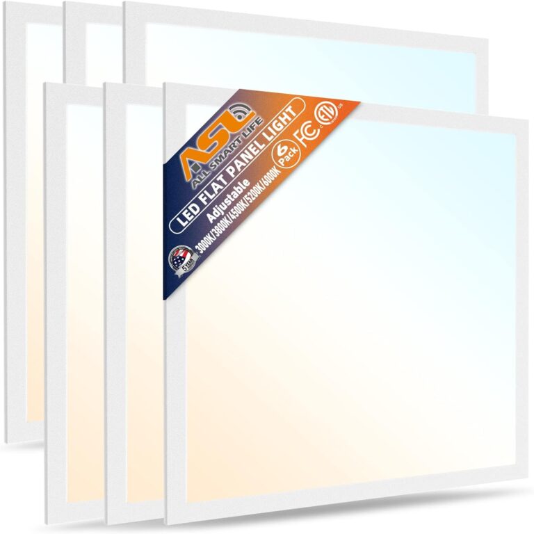 Allsmartlife 2×2 LED Flat Panel Light 6-Pack Review