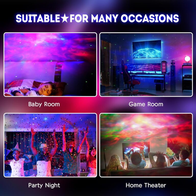 Astronaut Star Space Projector Galaxy Night Light Review