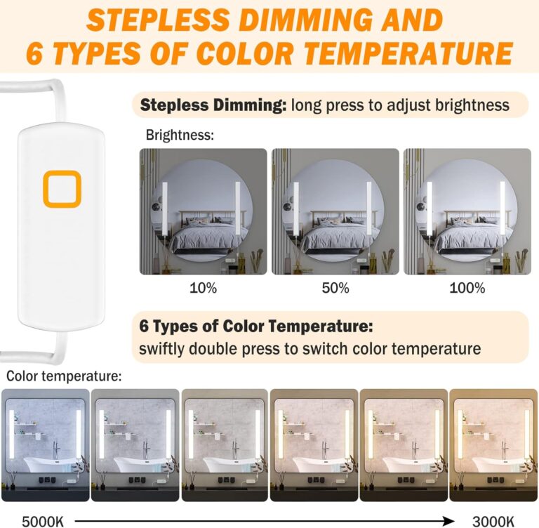 Bright Dimmable LED Makeup Lights Review