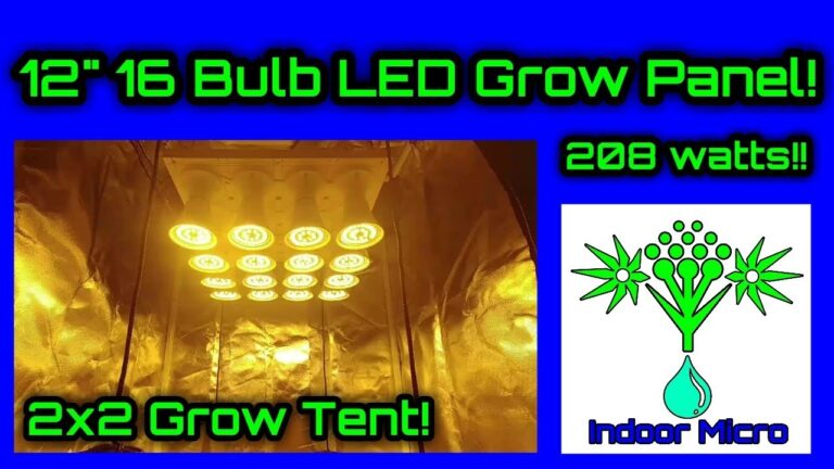 Building the Ultimate DIY LED Grow Light Panel: An In-Depth Guide by Indoor Micro
