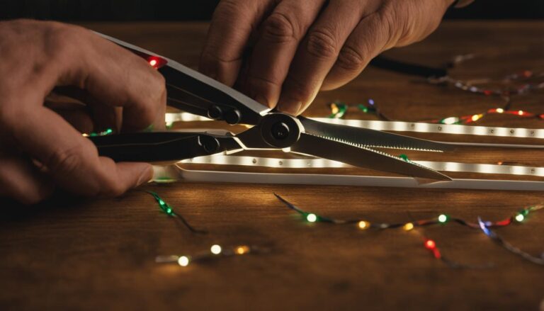 can you cut led light strips