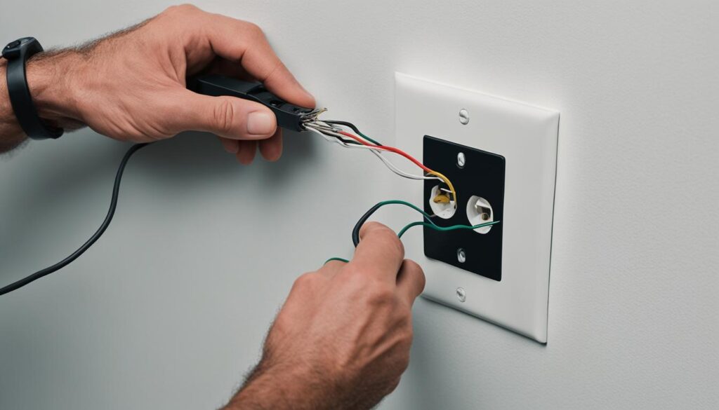 connecting to a power source for can lighting