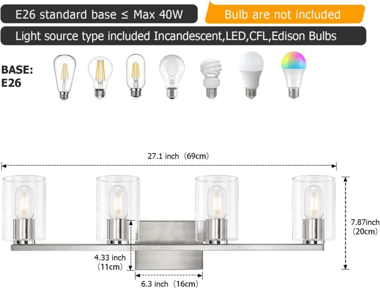 DRNANLIT 3-Light Vanity Light Review