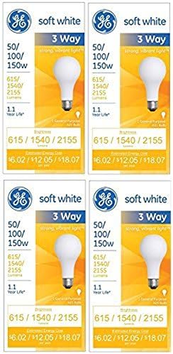 GE 97494 Lighting 50/100/150-Watt, 3-Way Light Bulb Review