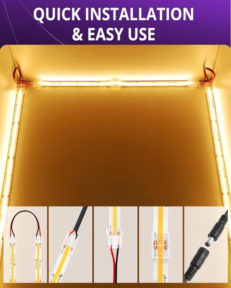 HitLights LED Connector 2 Pin 10mm Light Strip Review