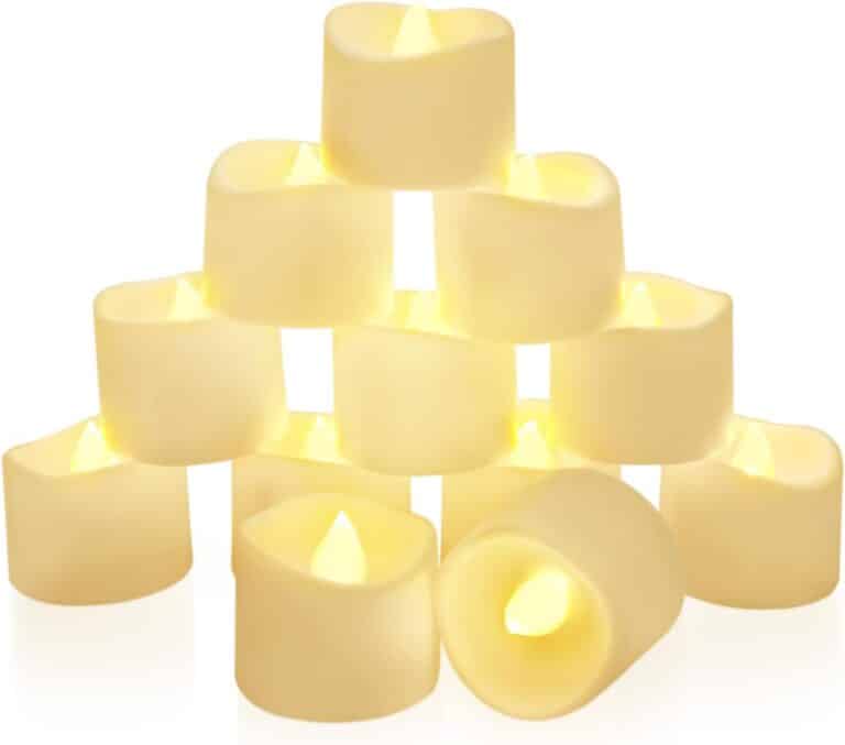 Homemory 12-Pack Timer Flameless Tea Lights Candles Review