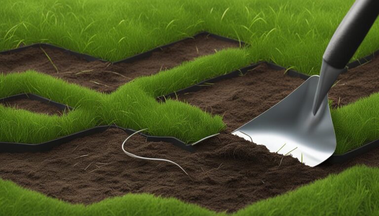 how to bury landscape lighting wire