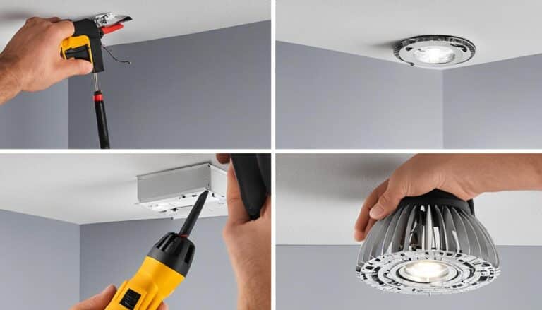how to change led ceiling light