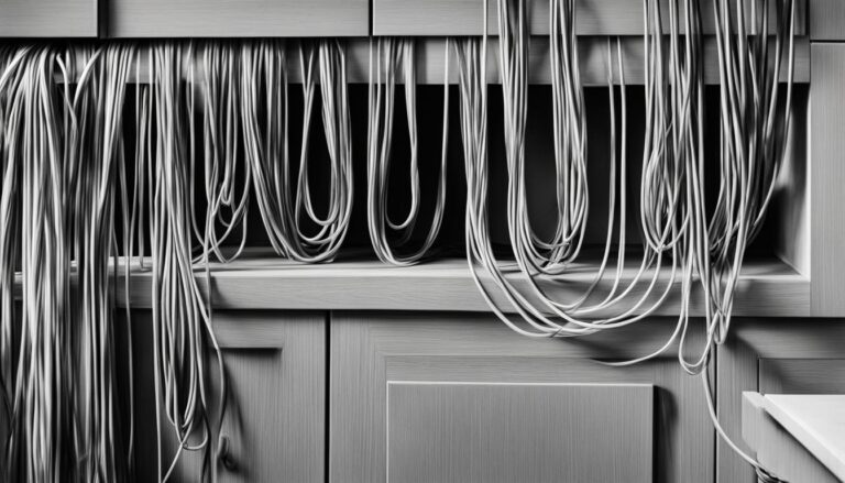 how to hide under cabinet lighting wires