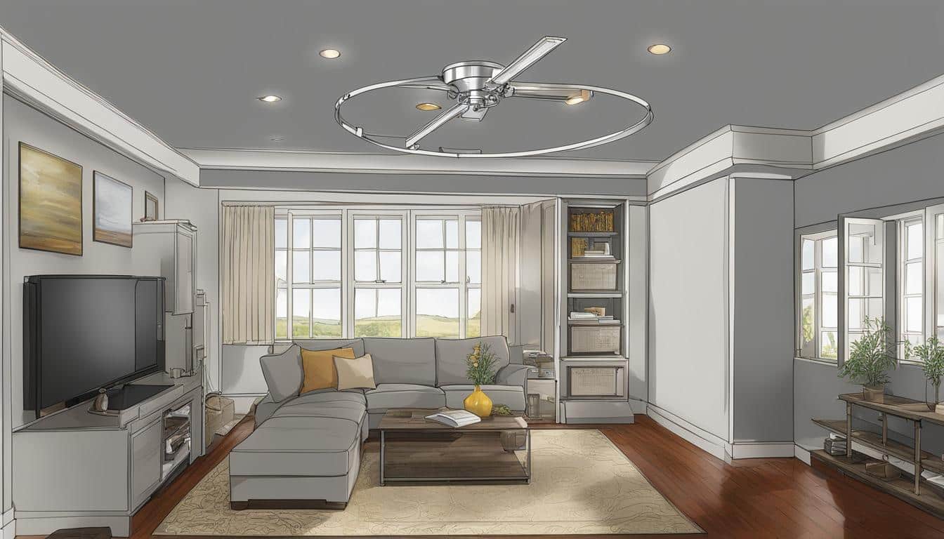 how to install a ceiling flush mount lighting fixture