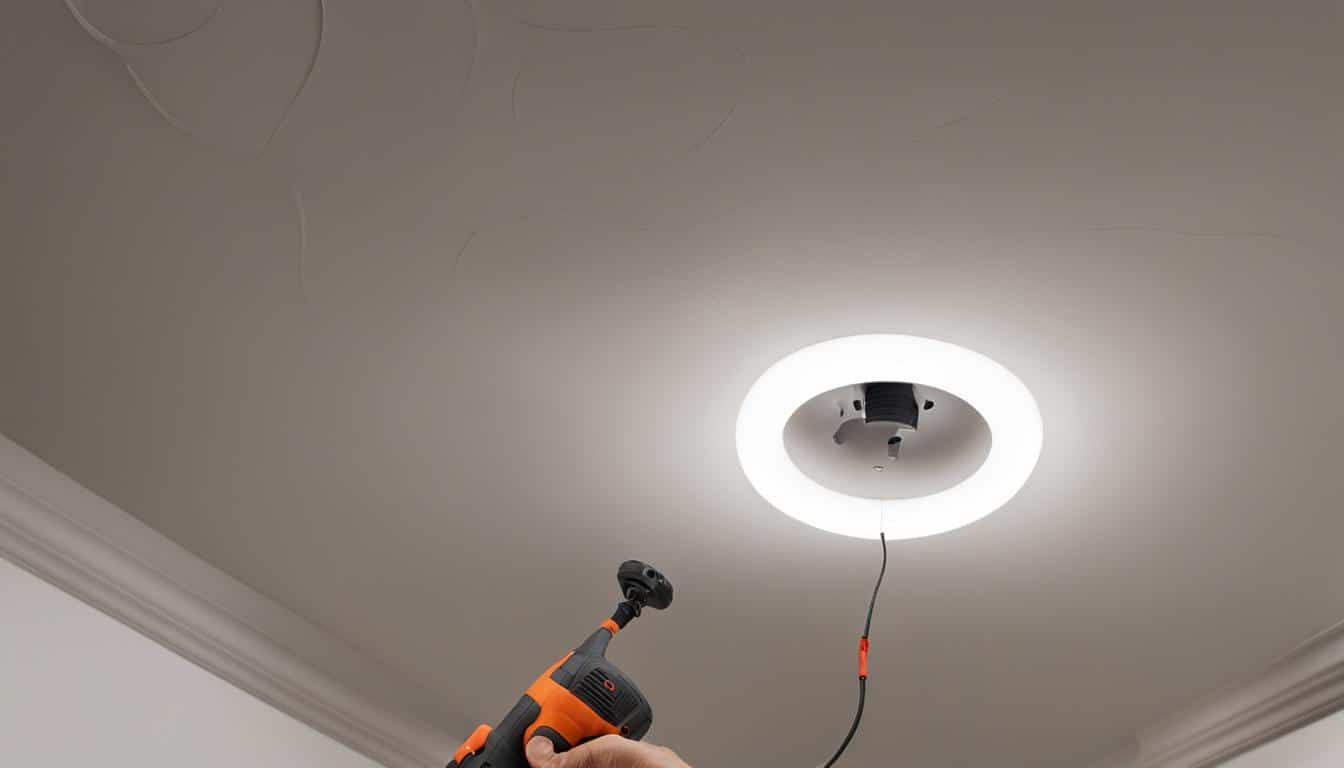 how to install canless recessed lighting in existing ceiling