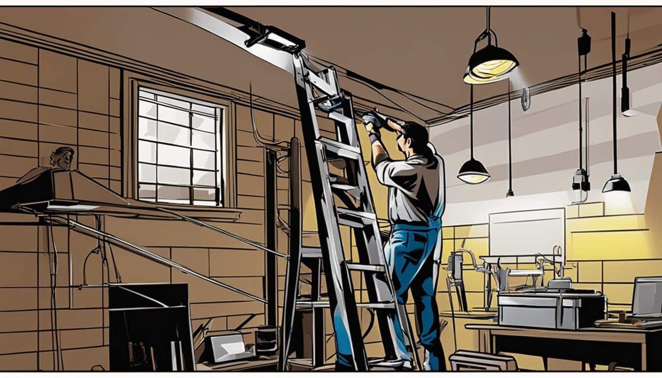 how to install fluorescent lighting