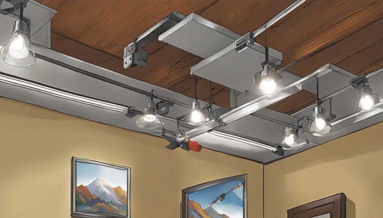 how to install track lighting