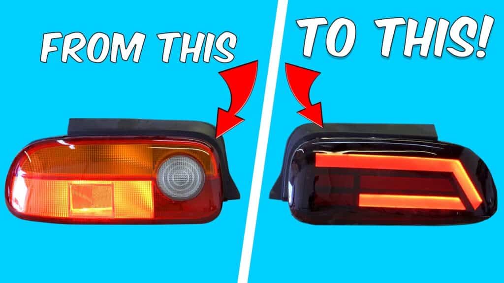 How to Make DIY LED Tail Lights for a Honda Beat