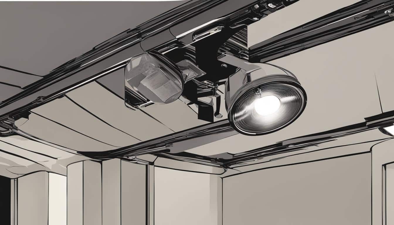how to remove track lighting
