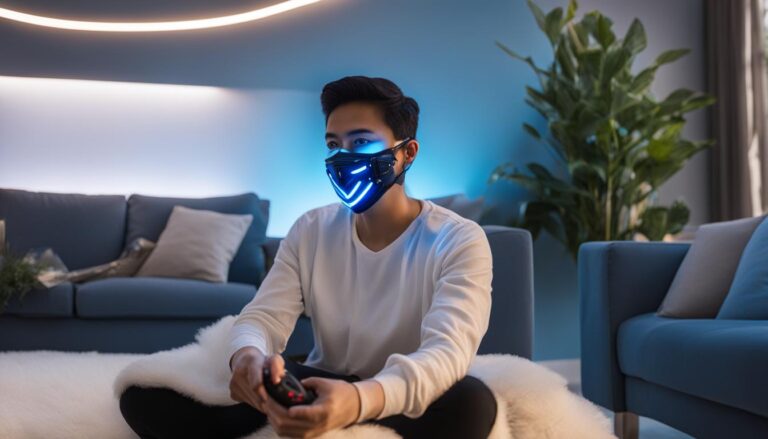 how to use led face mask