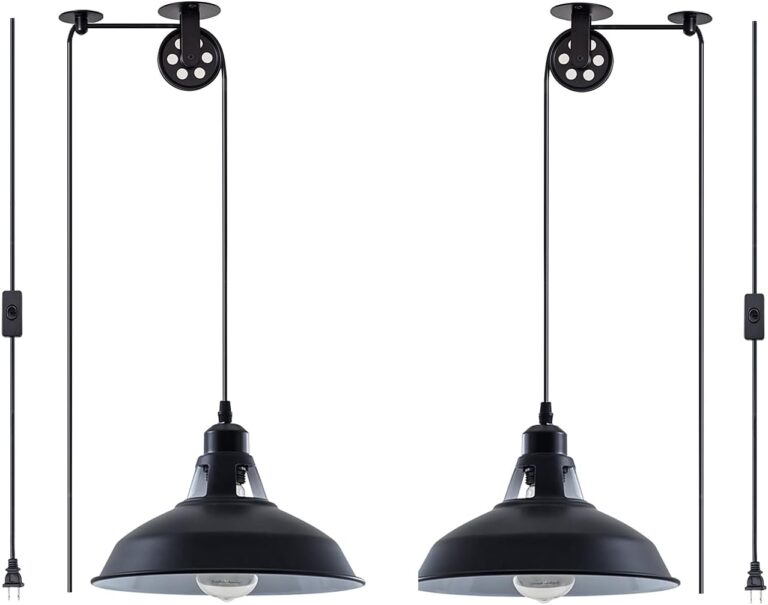Industrial Pulley Pendant Lamp Review