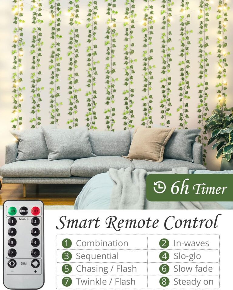 JACKYLED Ivy Garland Fake Plants Review