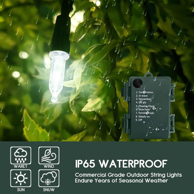 KOUQIYA Battery Operated Christmas Lights Review