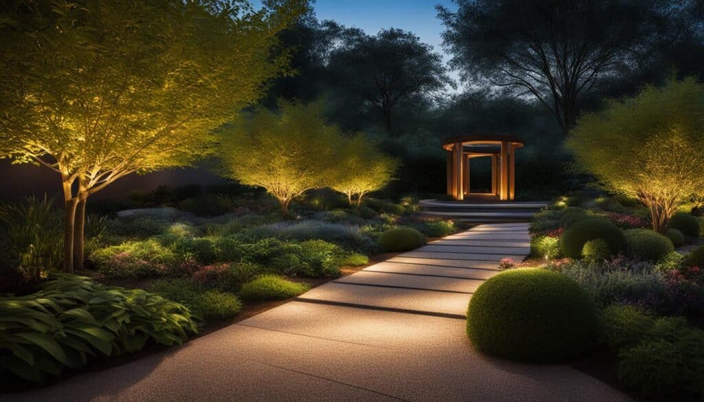 landscape lighting project finishing touches