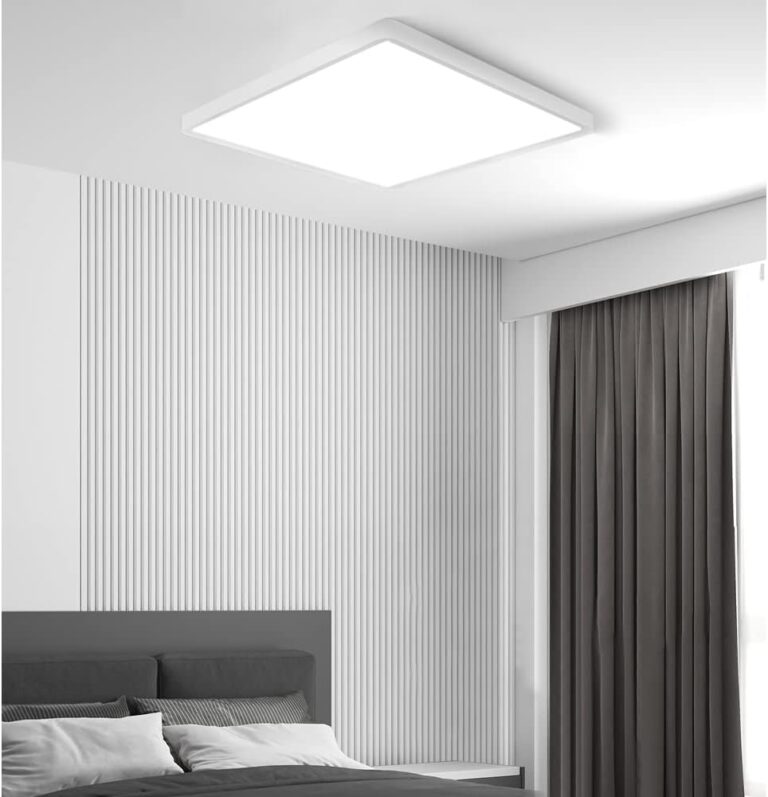 LED Flush Mount Ceiling Light Fixture Review