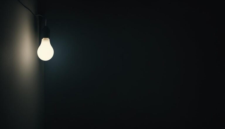 led light flickers when turned off