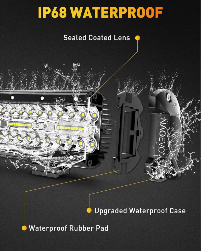 NAOEVO 7 inch LED Light Bar Review