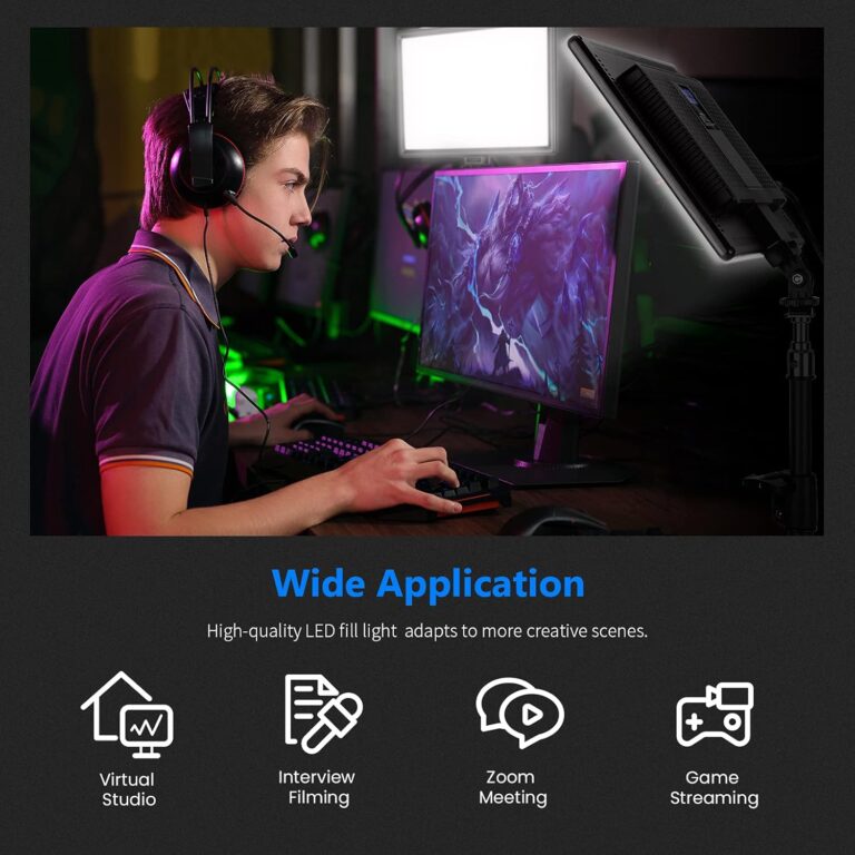 Neewer 13″ Led Video Light Panel Lighting Kit Review