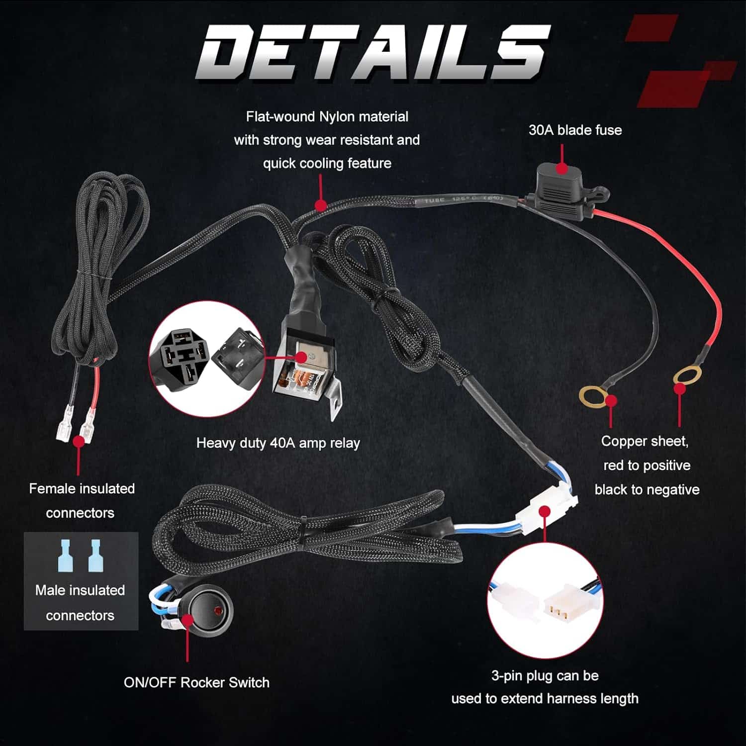 OFFROADTOWN Heavy Duty Wiring Harness Review