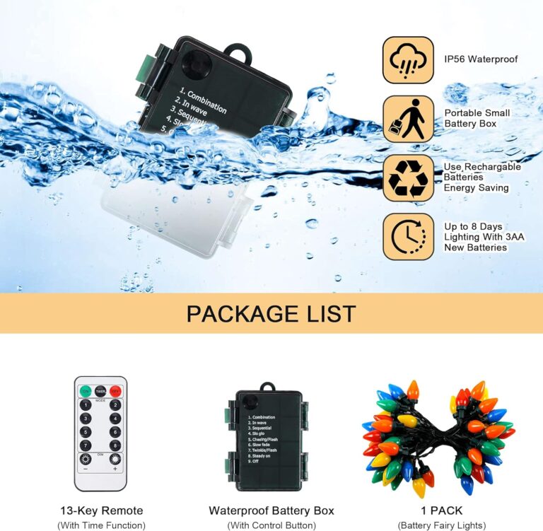 RECESKY C7 Bulbs Christmas String Lights Review