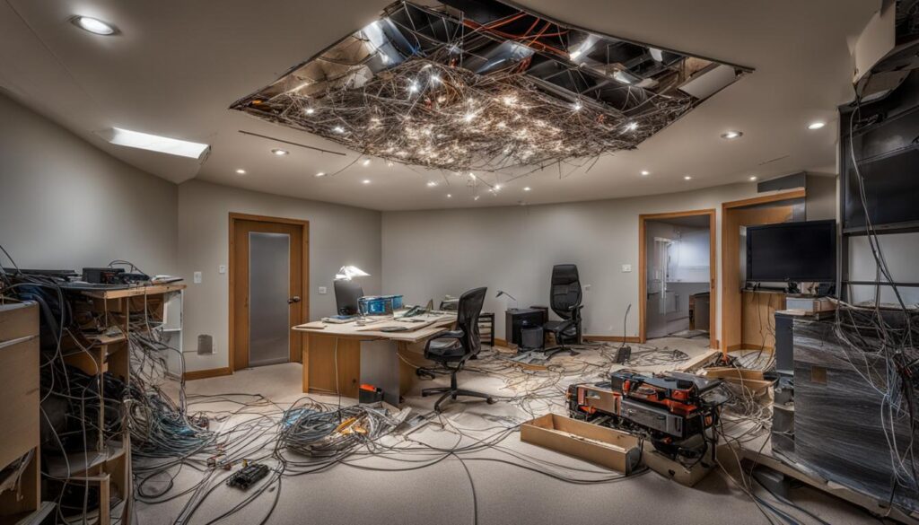 recessed lighting project complexity