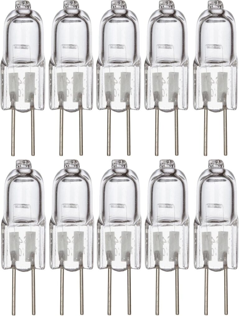 Simba Lighting Halogen G4 T3 20 Watt 280lm Bi-Pin Bulb (10 Pack) 12 Volt A/C or D/C for Accent Lights Review