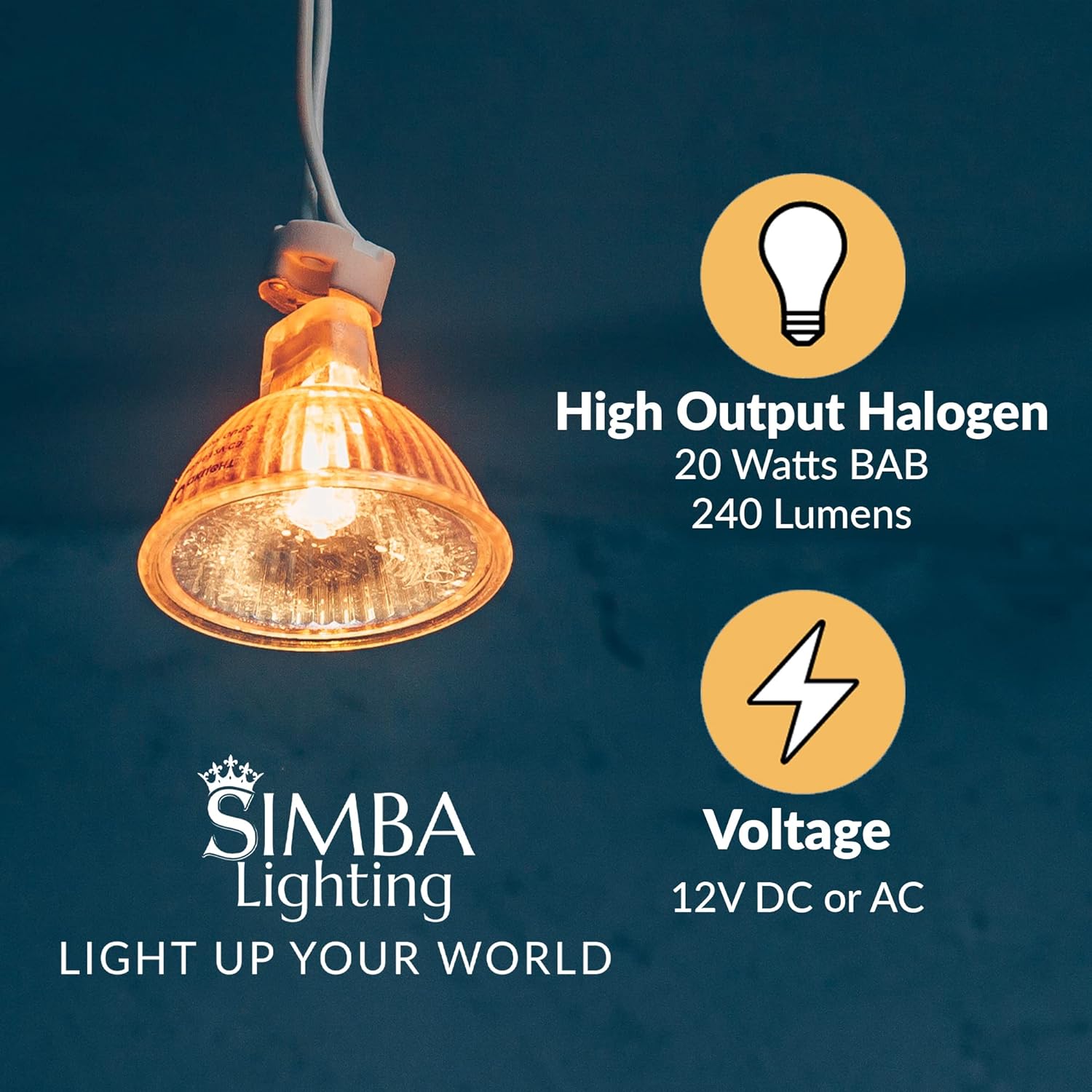 Simba Lighting Halogen MR16 20W 12V Light Bulbs 6 Pack Review